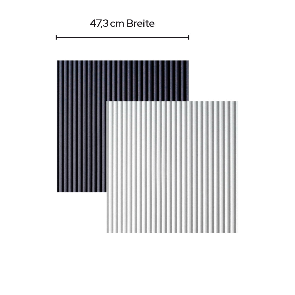 Modern Line, Antirutschmatte, Breite 47,3cm, silbergrau blaugrau