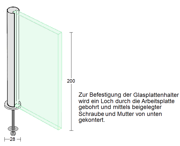 Spritzschutz 'Protect' Spruzzo