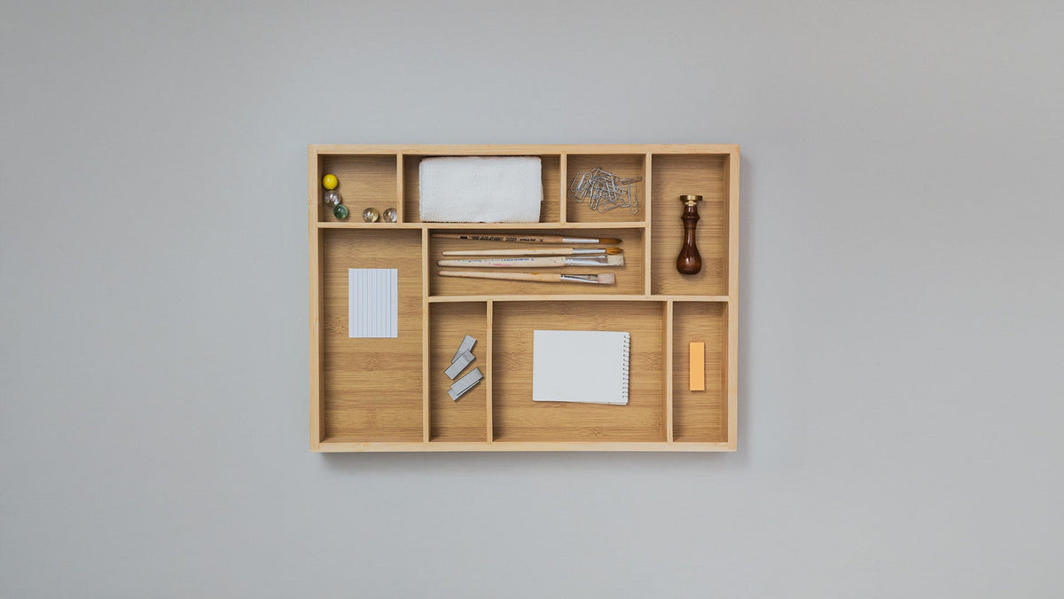 Schubladenorganisation Mehrzweckeinsatz Büro – Stauraum