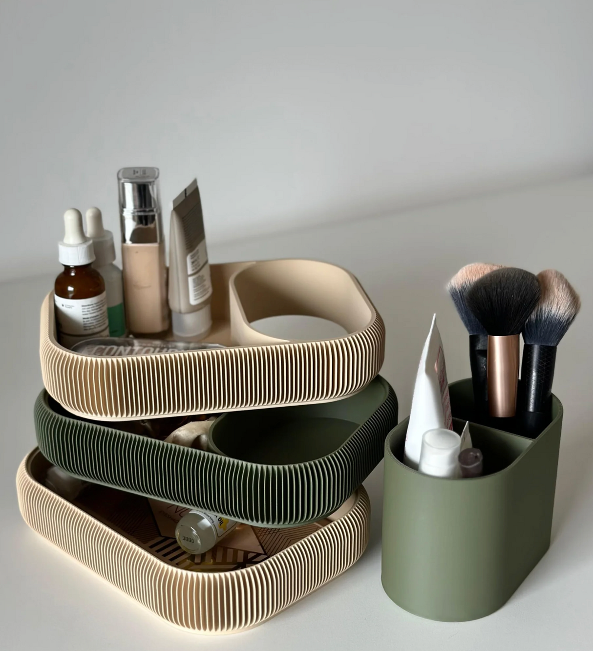 pinsel aufbewahrung ikea stauraum 3D-Druck Organizer – farbenfroh & nachhaltig aus PLA+ – Stauraum