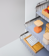 Korb Kombisystem '3 Etagen'