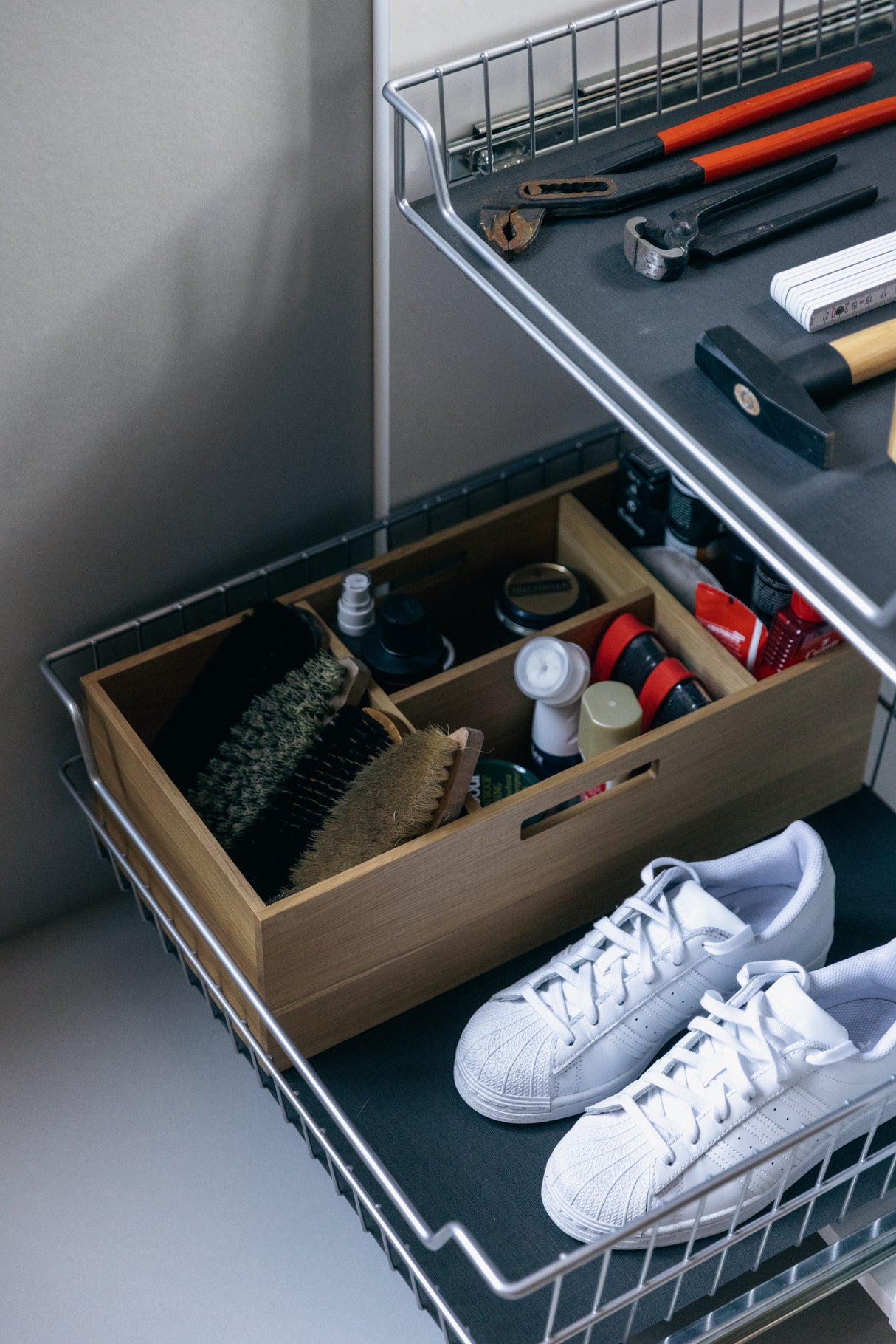 Schrankauszug 'silber'