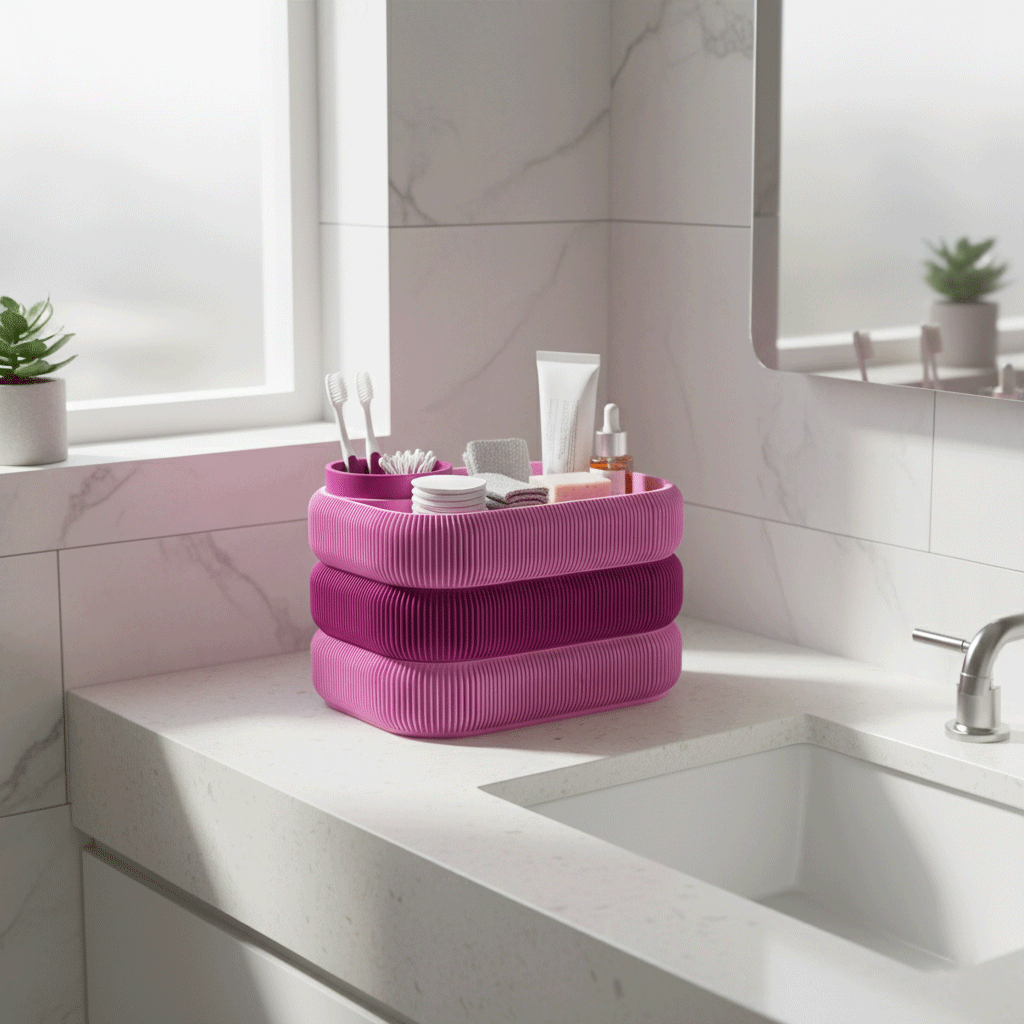 pinterest badezimmer aufbewahrung stauraum 3D-Druck Organizer – farbenfroh & nachhaltig aus PLA+ – Stauraum
